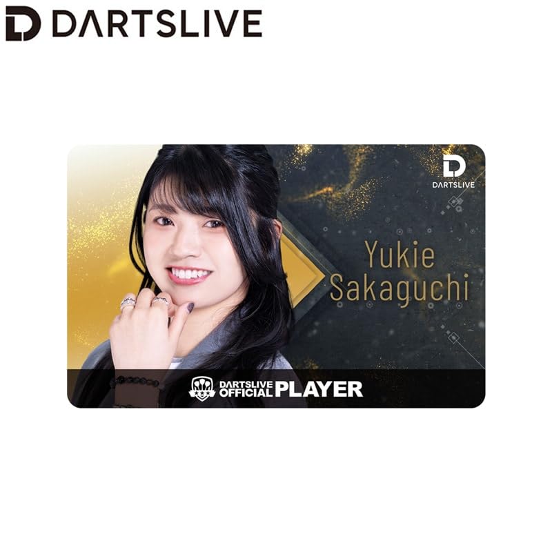Amazon | DARTSLIVE PLAYER GOODS第六弾 坂口優希恵選手 ダーツ カード